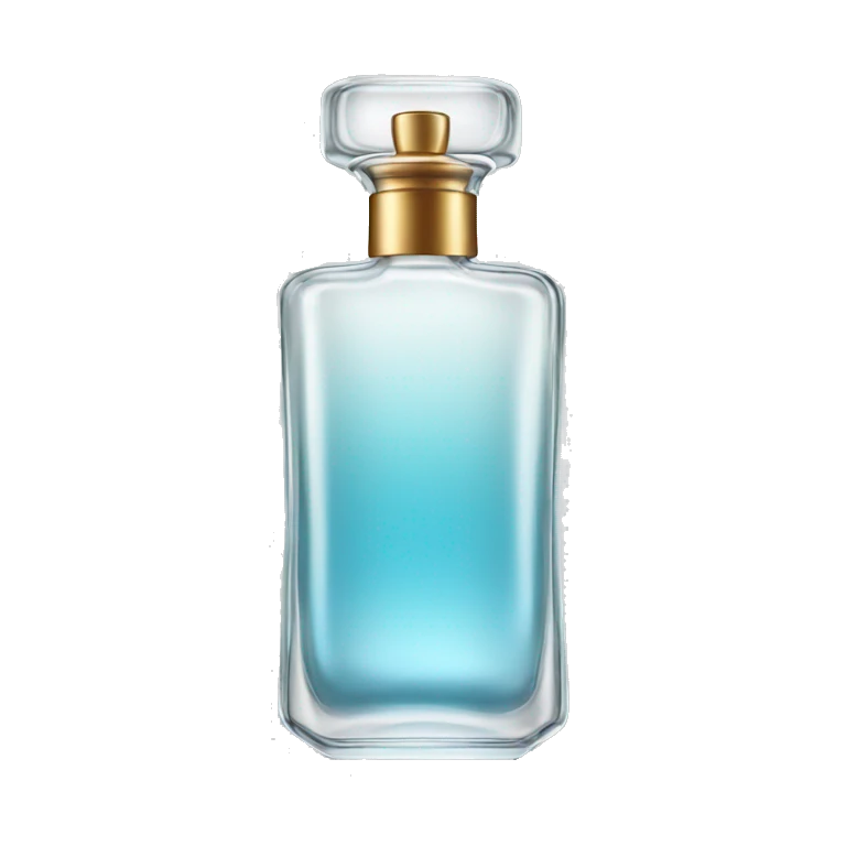 Perfume glass bottle  emoji