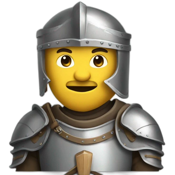 medieval knight emoji