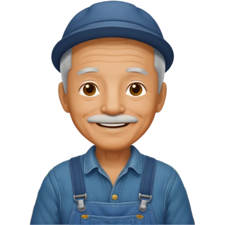 grandfather gardener emoji