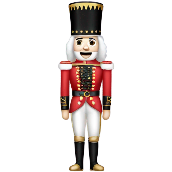 christmas nutcracker full body emoji