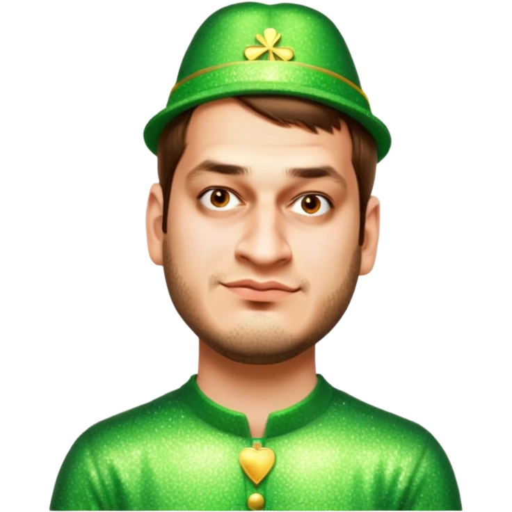 Sparkling Leprechaun emoji