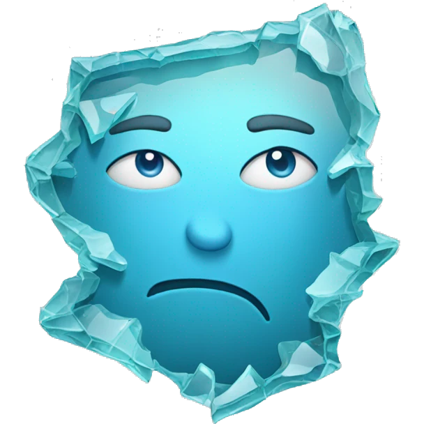 broken glass emoji