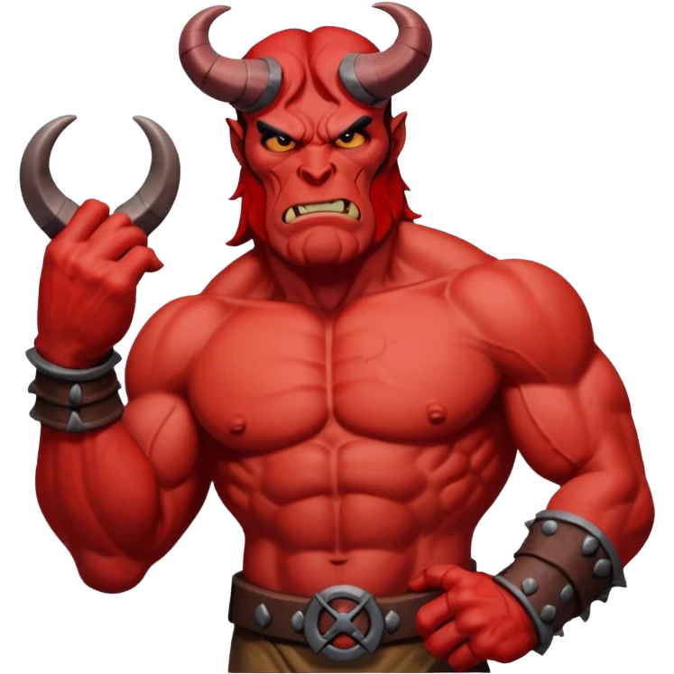 Hellboy emoji