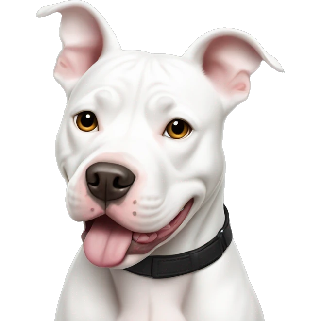 white pitbull emoji