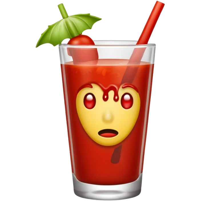 Bloody mary  emoji