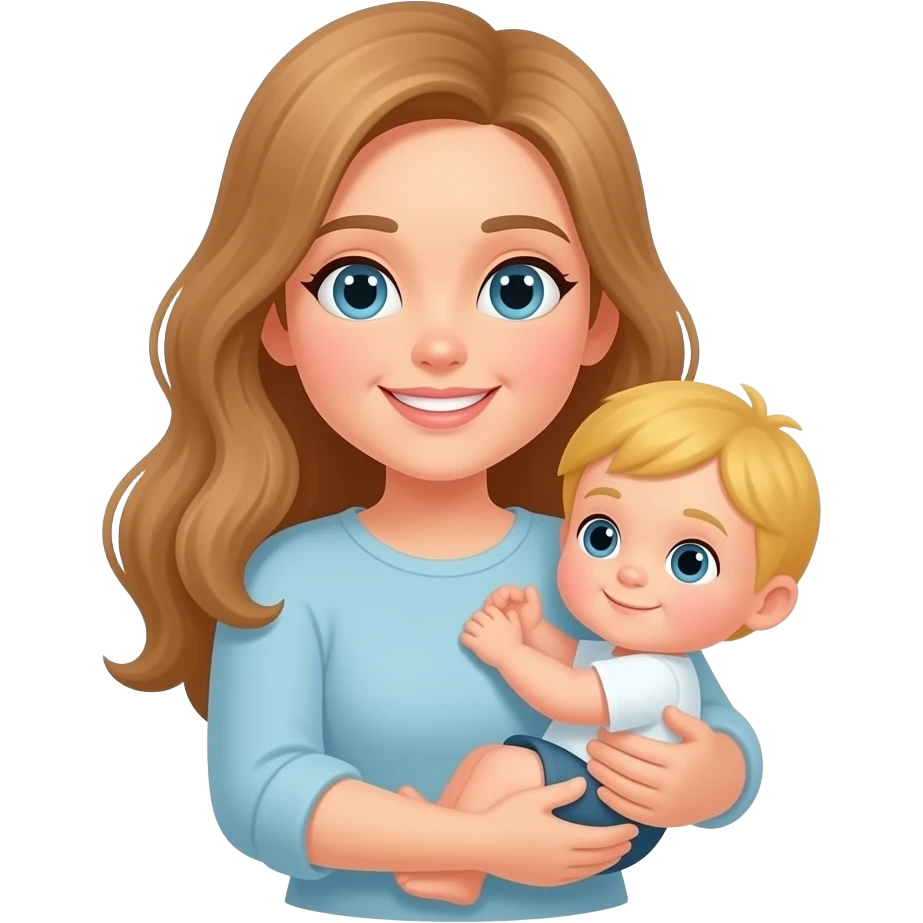 mama porteando emoji