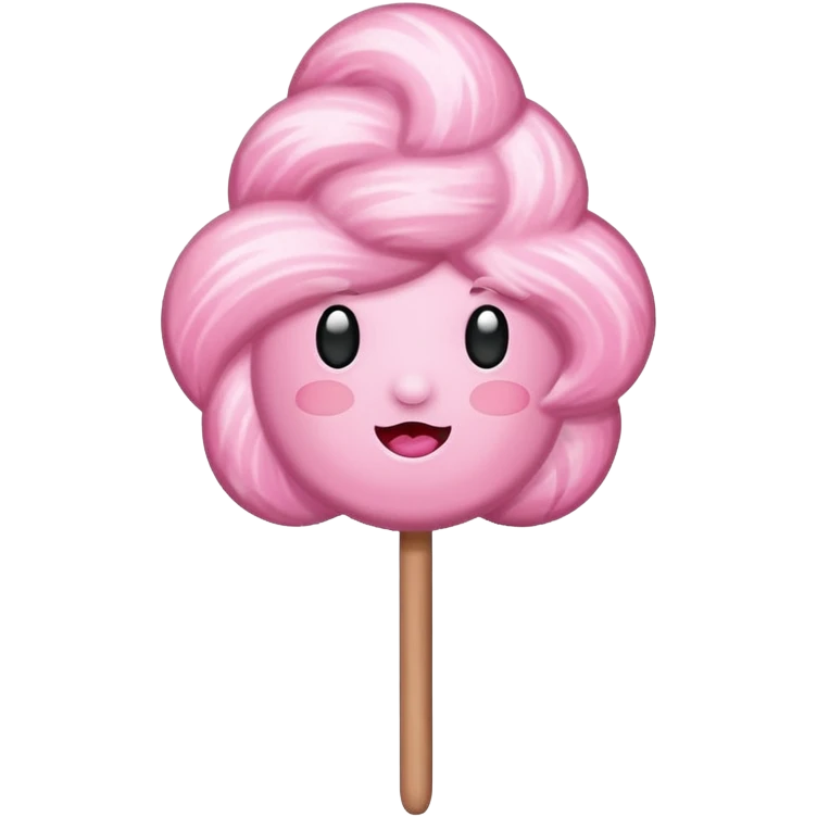cotton candy stick emoji