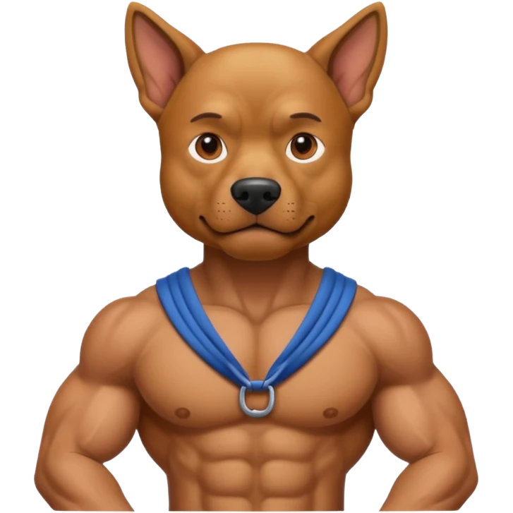 Dog man emoji