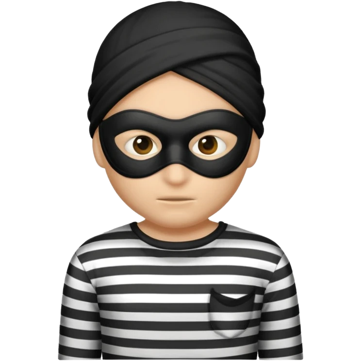 El emoji de un ladrón  emoji