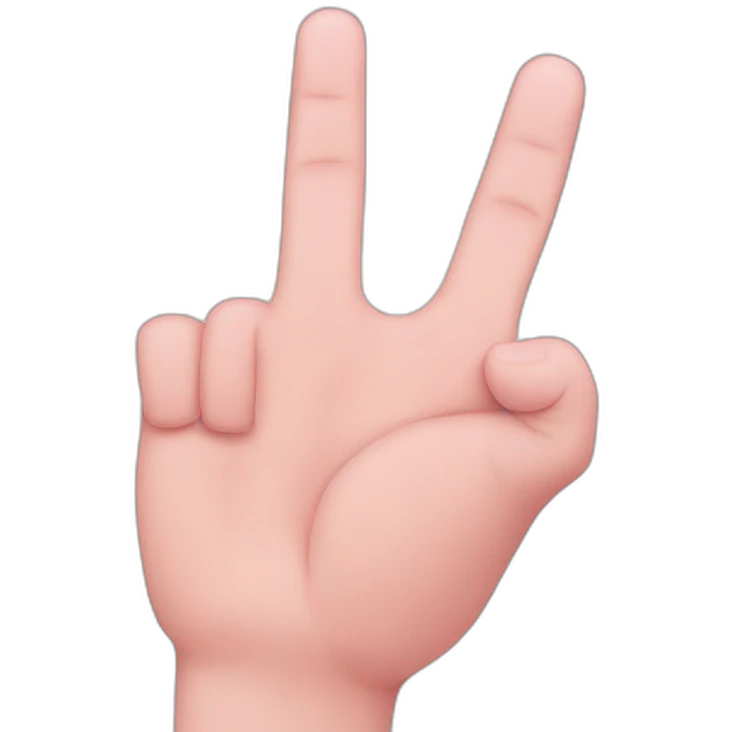 pinky finger ink election emoji