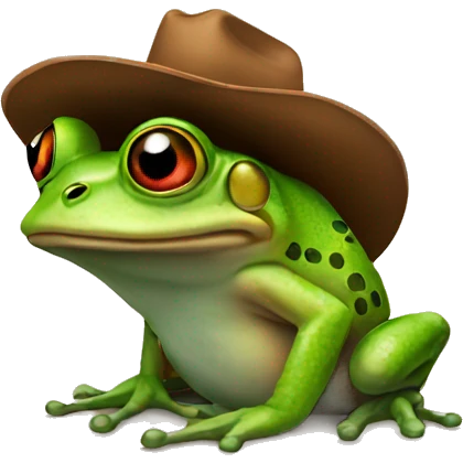 cowboy frog emoji