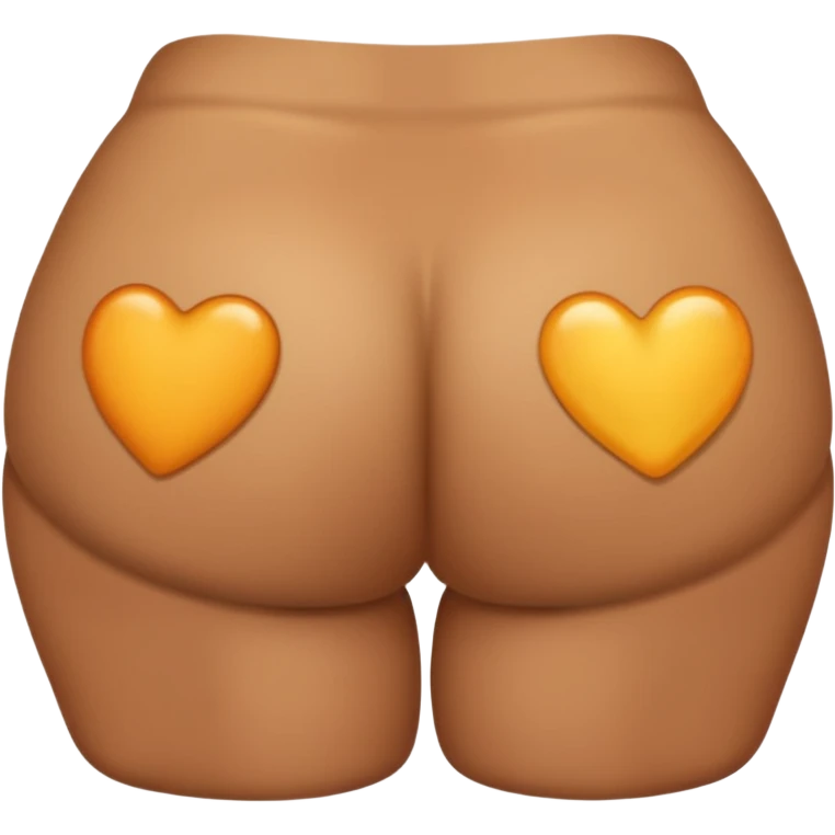 fat butt emoji
