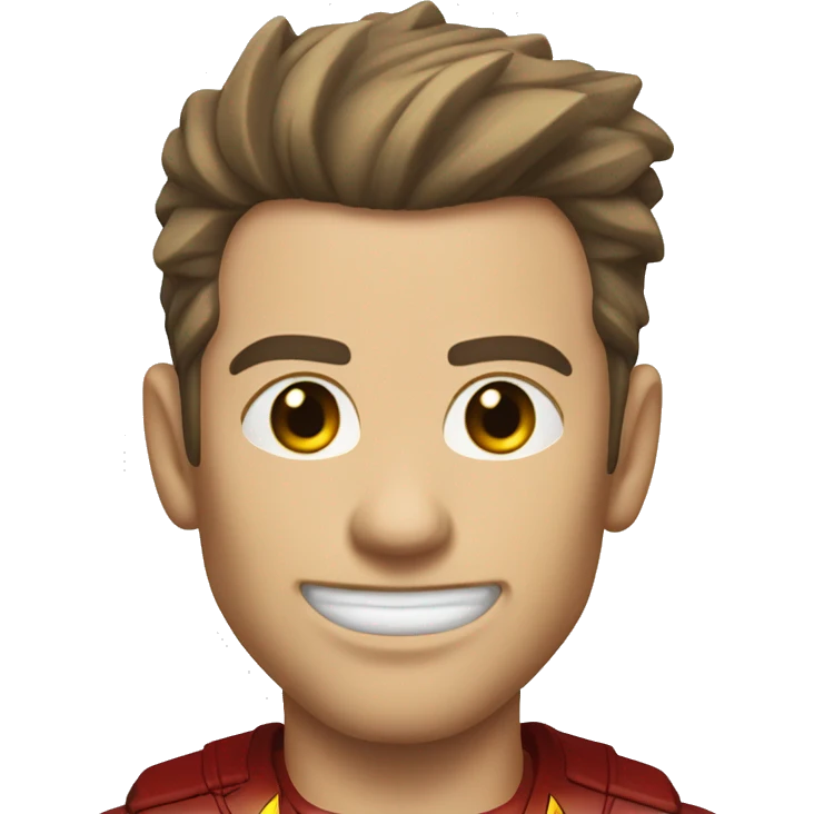 Marvels "the flash", but receding hairline and stubble emoji