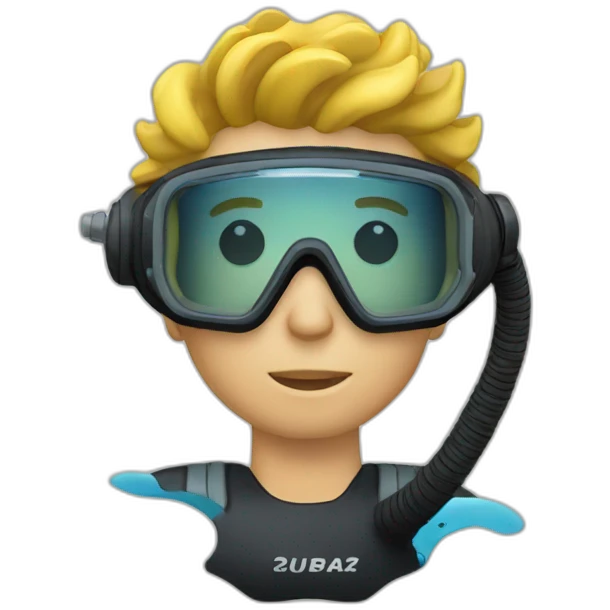 Swimming Scuba diver emoji