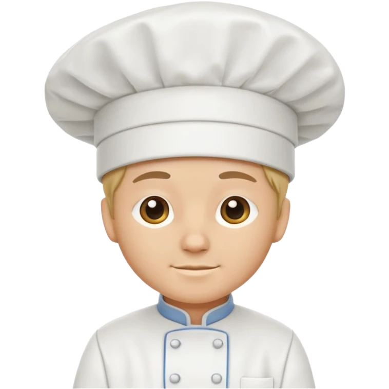 white chefhat emoji