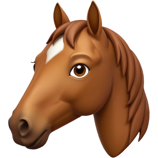 Horse 3D emoji emoji