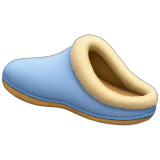 Slipper emoji