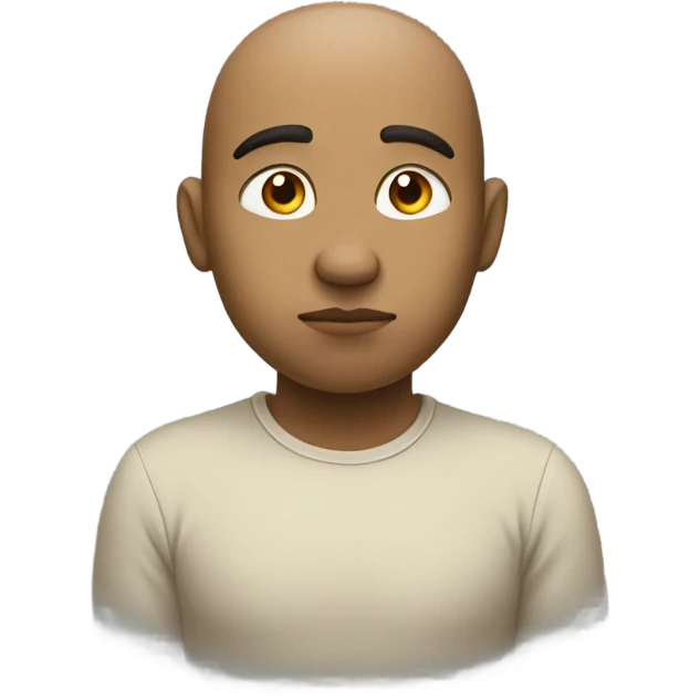 Light skin Thinking  emoji