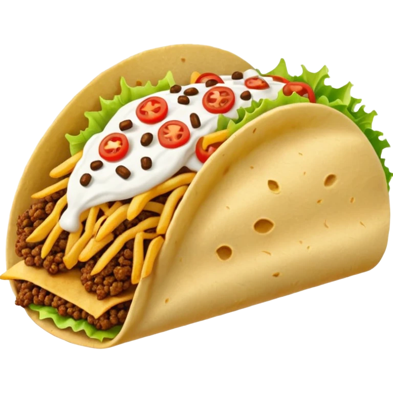 Tacos french emoji