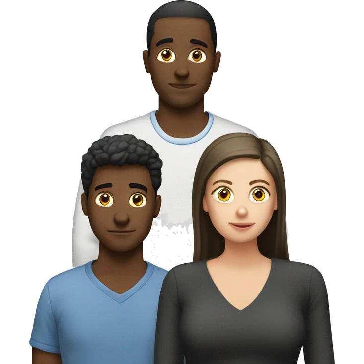 3 European students distract lesson emoji
