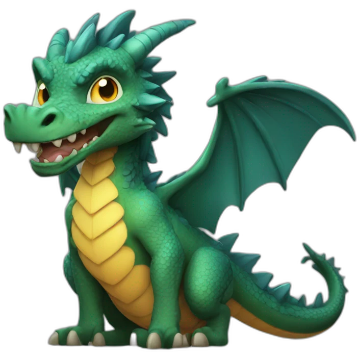 Dracofeu emoji