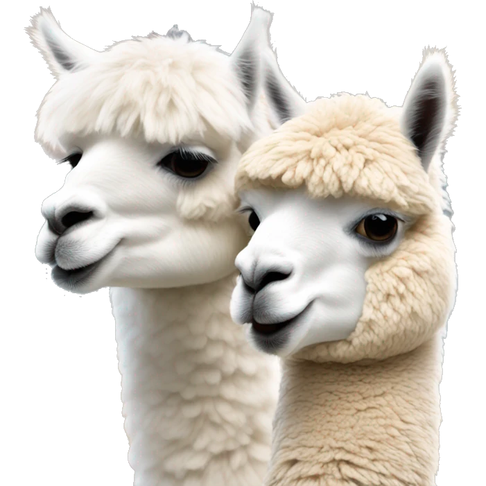 alpaca Kiss live  emoji