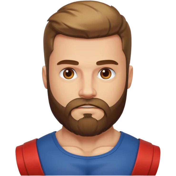 herois man with beard emoji