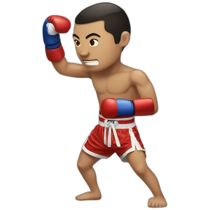 Muay thai emoji