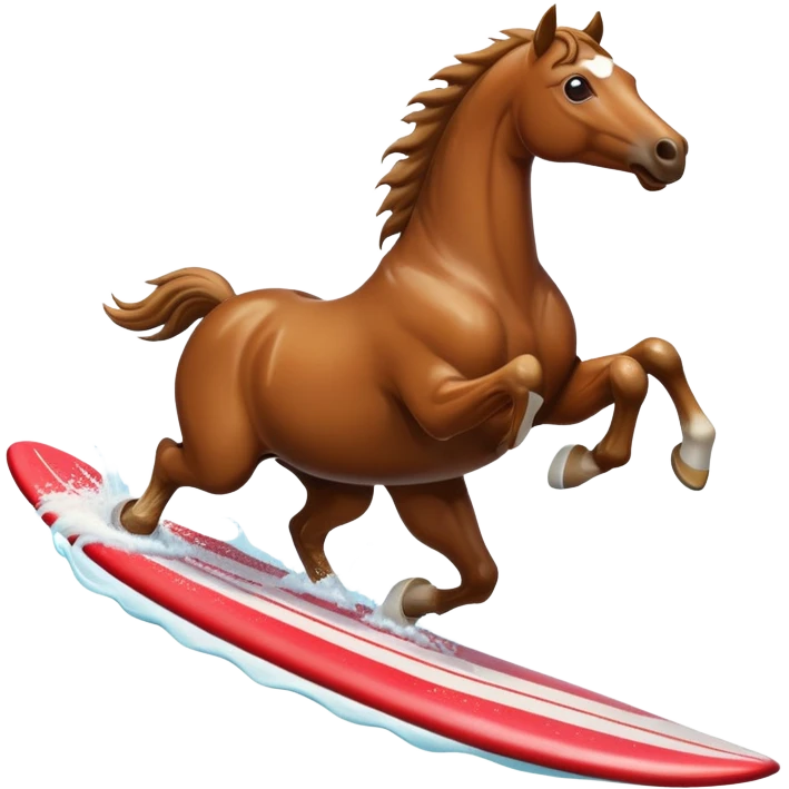 Horse surf emoji