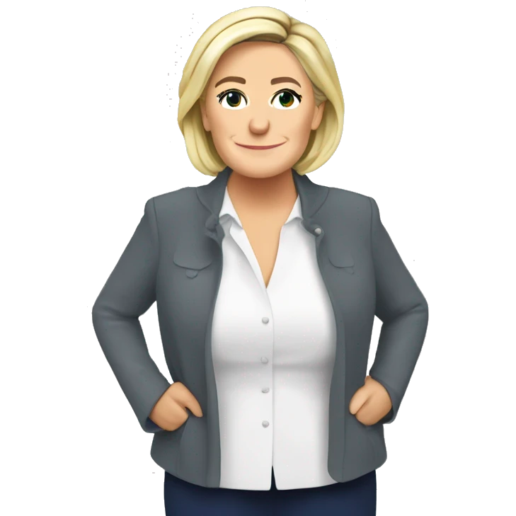 Marine le pen emoji