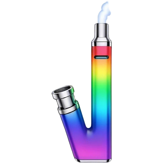 rainbow vapes emoji