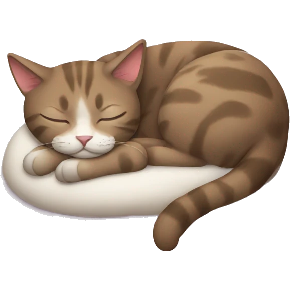 Sleeping cat  emoji