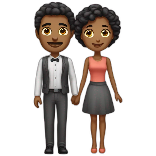 couple homme femme emoji