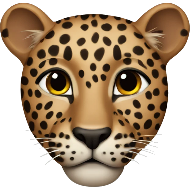 brown leopard  emoji