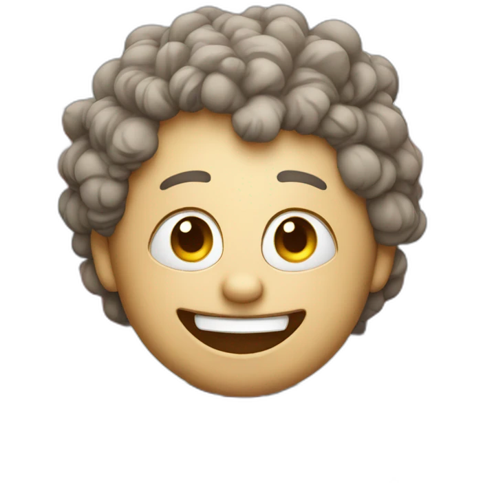 ZAny face emoji with Union Jack colouring emoji