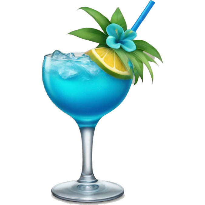 blue lagoon cocktail emoji