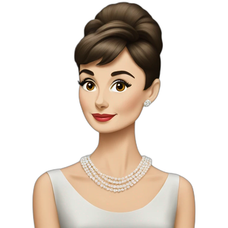Audrey Hepburn emoji
