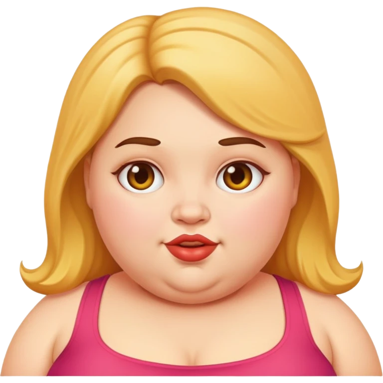 fat girl emoji