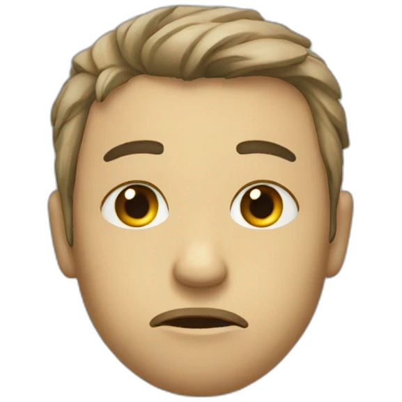 Triste emoji