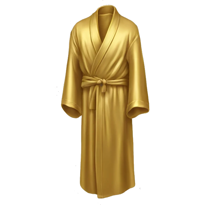 Robe gold emoji