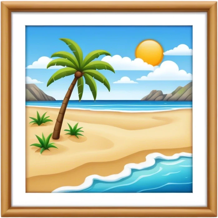 beach emoji