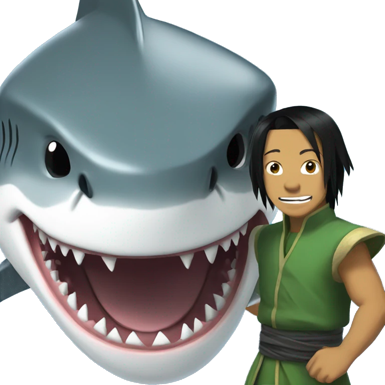 shark with toph emoji