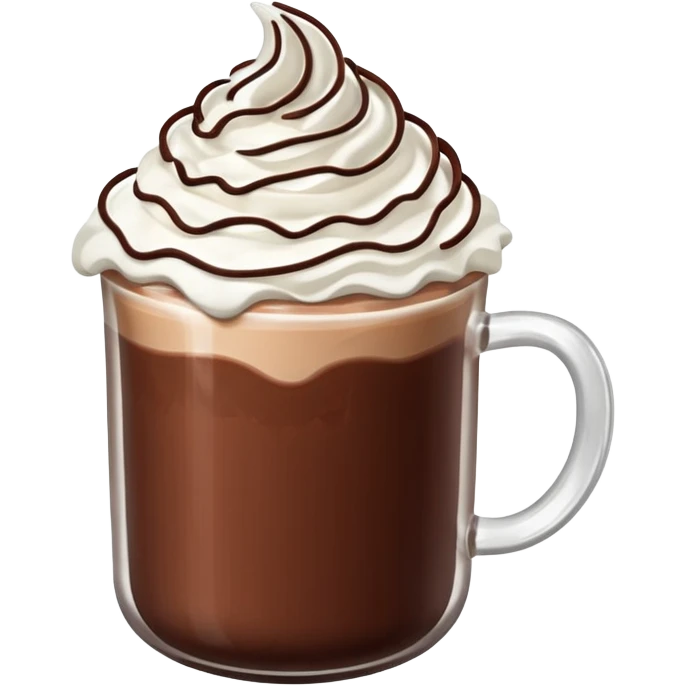 a punchy hot chocolate
 emoji