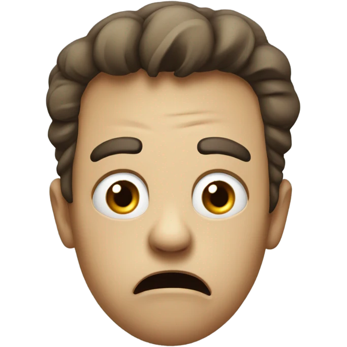 scared emoji