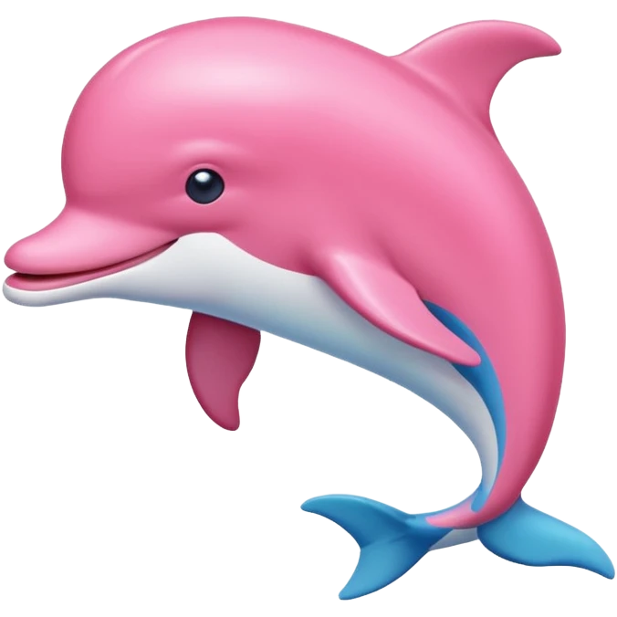 Ροζ δελφίνι γλυκουλι emoji
