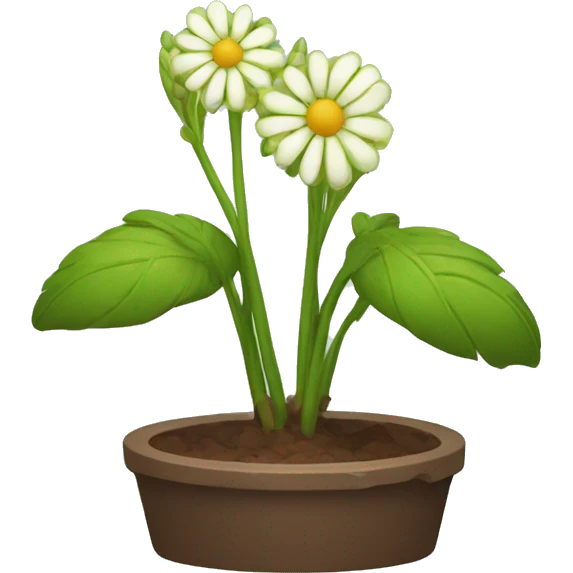 drumstick flower plant emoji