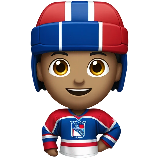 New York rangers hockey jersey emoji