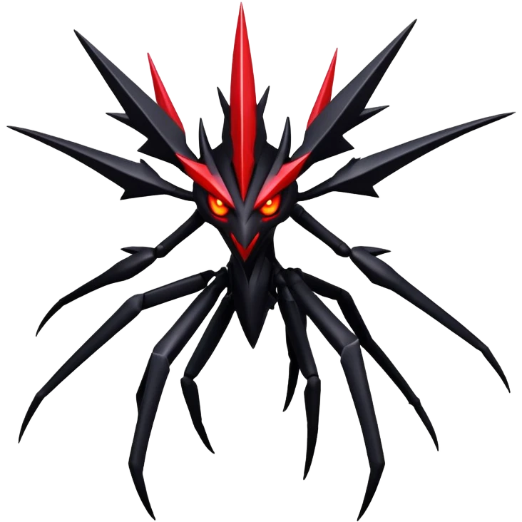 Shiny Dark Exotic Darkrai-Necrozma-Scizor-Hybrid-Creature emoji