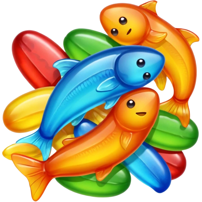 Healthier growth and better concentration with Omega 3 candy. emoji