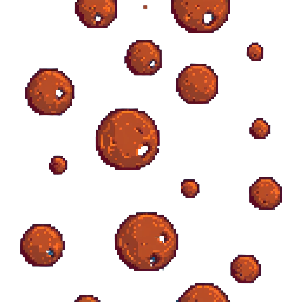 red Mercury planet with craters emoji